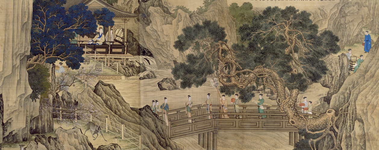 图片[1]-Jin Tingbiao Emperor Qianlong’s Palace Music Map Axis-China Archive